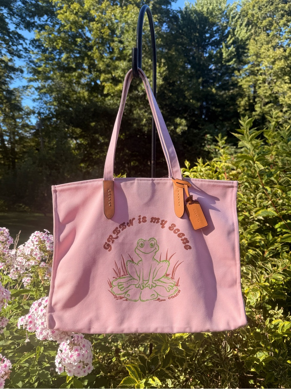 Coach Limited Edition Canvas tote 42 🐸